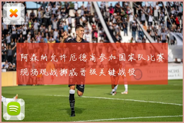 阿森纳允许厄德高参加国家队比赛现场观战挪威晋级关键战役